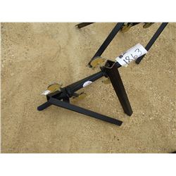 3" X 4" AR500 SPINNER TARGET, COLLAPSABLE