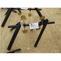 3" X 4" AR500 SPINNER TARGET, COLLAPSABLE