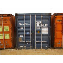40' STEEL SHIPPING CONTAINER