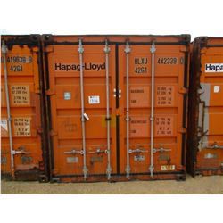 40' STEEL SHIPPING CONTAINER