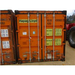 40' STEEL SHIPPING CONTAINER