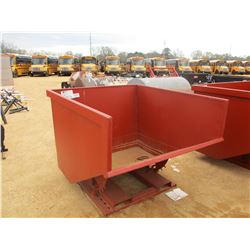 SELF DUMPING HOPPER, 3 YARD