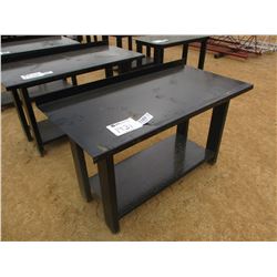 29.5" X 60" HEAVY DUTY WORK BENCH WITH SHELF