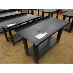 29.5" X 60" HEAVY DUTY WORK BENCH WITH SHELF