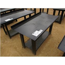 29.5" X 60" HEAVY DUTY WORK BENCH WITH SHELF