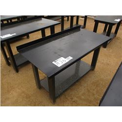 29.5" X 60" HEAVY DUTY WORK BENCH WITH SHELF
