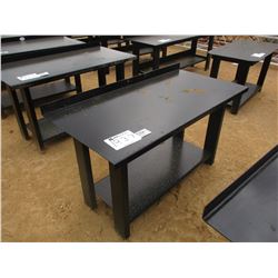 29.5" X 60" HEAVY DUTY WORK BENCH WITH SHELF