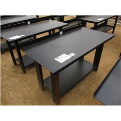 29.5" X 60" HEAVY DUTY WORK BENCH WITH SHELF