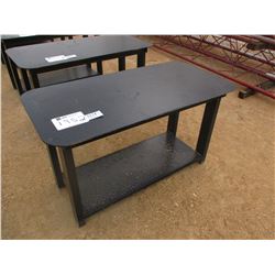 HEAVY DUTY 30 X 57 WELDING SHOP TABEL WITH SHELF