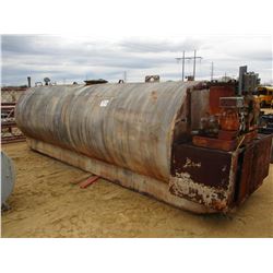 FUEL STORAGE TANK, W/PUMP, NOSE & NOZZLE (COUNTY OWNED)