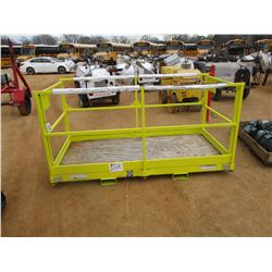 WORK PLATFORM, 1,000# CAPACITY, FITS FORLIFT