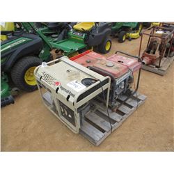 (3) MISC PORTABLE GENERATOR, GAS ENGINE