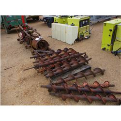 MCLAUGHLIN ML-16 BORING MACHINE, - W/ GAS ENGINE AND BITS