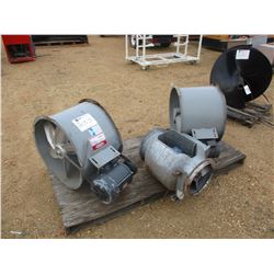 (3) EXHAUST FANS ELECTRICAL