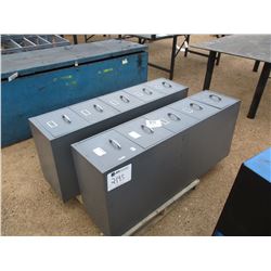 (2) 5 DRAWER FILE CABINET