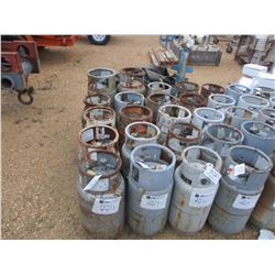 (5) PROPANE GAS BOTTLE FITS FORKLIFT (AS IS)