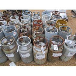 (5) PROPANE GAS BOTTLE FITS FORKLIFT (AS IS)