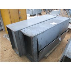 (2) METAL STORAGE CABINET