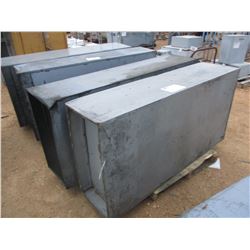 (2) METAL STORAGE CABINET
