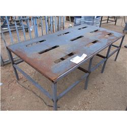 94" METAL WORK TABLE