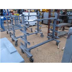 ROLL AROUND METAL RACK