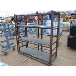 METAL STORAGE RACK
