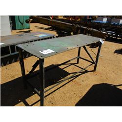 27" x 6' METAL TABLE