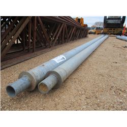 (2) 30' GALV LIGHT POLES