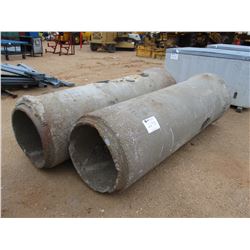 (2) 24" X 8' CONCRETE PIPE