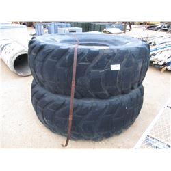 (2) 29.5-33 RADIAL TIRES