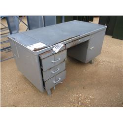 METAL DESK, - 5'