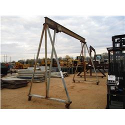 15' STEEL ROLL AROUND A-FRAME W/TROLLEY