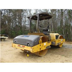 2010 VOLVO DD118HF ROLLER, VIN/SN:275113 - VIBRATORY, TANDEM 78" SMOOTH DRUMS, WATER SYSTEM, CANOPY,