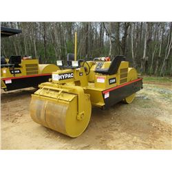 HYPAC C330B ROLLER, VIN/SN:B158C3422U - VIBRATORY, TANDEM, 42" REAR, 40" FRONT, SMOOTH DRUMS, METER 
