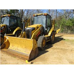 2012 CAT 430F LOADER BACKHOE, VIN/SN:RDF00216 - 4X4, E-STICK, MP BUCKET, 24" HOE BUCKET, ECAB W/AIR,
