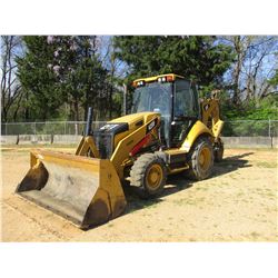 2012 CAT 420F LOADER BACKHOE, VIN/SN:SKR00396 - 4X4, E STICK, MP BUCKET, 24" HOE BUCKET, ECAB W/AIR,