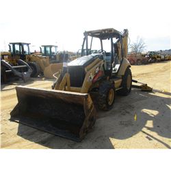 2010 CAT 420E LOADER BACKHOE, VIN/SN:PRA01435 - 4X4, GP BUCKET, 24" HOE BUCKET, CANOPY, METER HOURS 