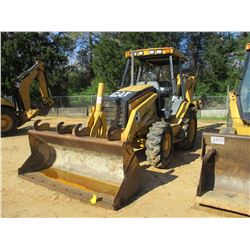 2004 CAT 420D LOADER BACKHOE, VIN/SN:FDP21579 - 4X4, GP BUCKET, 24" HOE BUCKET, CANOPY
