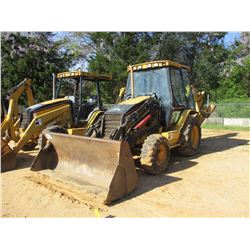 2005 CAT 420D LOADER BACKHOE, VIN/SN:BLN12279 - 4X4, E STICK, QUICK COUPLER, MP BUCKET, 24" HOE BUCK