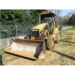 CAT 416C LOADER BACKHOE, VIN/SN:1WR03553 - 4X4, QUICK COUPLER, GP BUCKET, 24" HOE BUCKET, CANOPY