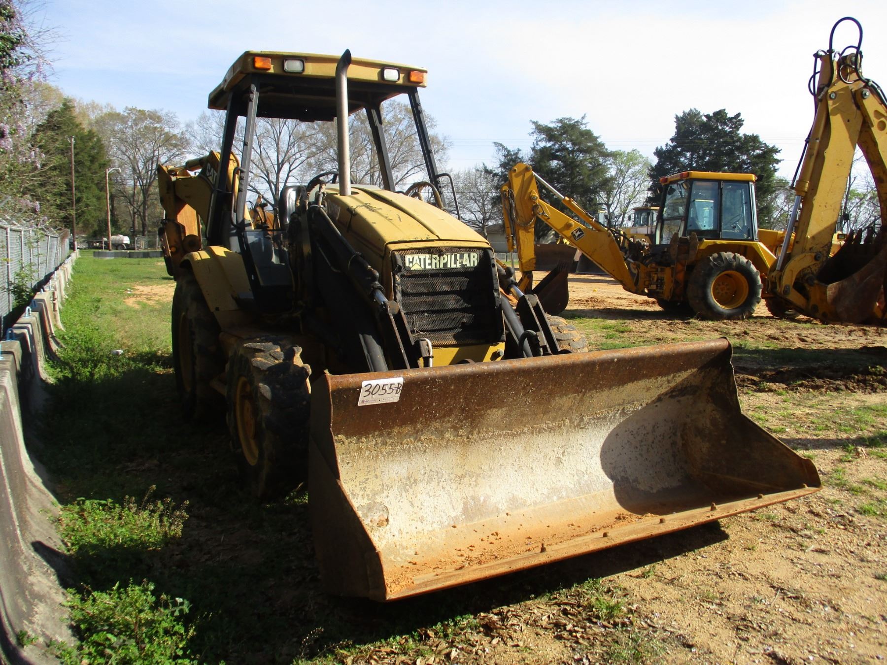 CAT 416C LOADER BACKHOE, VIN/SN1WR03553 4X4, QUICK COUPLER, GP