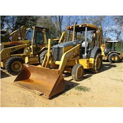 JOHN DEERE 410G LOADER BACKHOE, VIN/SN:899892 - GP BUCKET, 24" HOE BUCKET, AUX HYD, CANOPY, METER RE