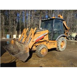 2007 CASE 580 SUPER M SERIES II LOADER BACKHOE, VIN/SN:N7C426645 - 4X4, GP BUCKET, 12" HOE BUCKET, E
