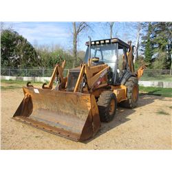 CASE 590 SUPER M LOADER BACKHOE, VIN/SN:JJG0287072 - 4X4, E STICK, MP BUCKET, 36" HOE BUCKET CANOPY,