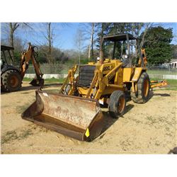 CASE 580C LOADER BACKHOE, VIN/SN:8973812 - GP BUCKET, 24" HOE BUCKET, CANOPY, METER READING 2,436 HO