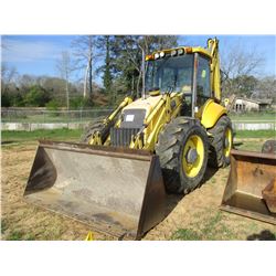 NEW HOLLAND LB115 LOADER BACKHOE, VIN/SN:69939070 - 4X4, E STICK, WAIN ROY XLS COUPLER, GP BUCKET, 3