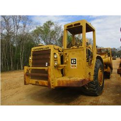 CAT 627B MOTOR SCRAPER, VIN/SN:145482 - CANOPY, 29.5-29 TIRES, METER READING 6,114 HOURS