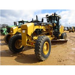 2012 CAT 140M2 VHP MOTOR GRADER, VIN/SN:M9D00796 - 14' MOLDBOARD W/TIP CONTROL, ECAB W/AIR, 14.00-24