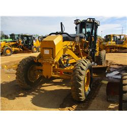 2011 CAT 12M VHP MOTOR GRADER, VIN/SN:B9F00996 - 14" MOLDBOARD, W/TIP CONTROL, SCARIFIER, ECAB W/AIR