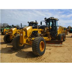 2009 CAT 12M VHP MOTOR GRADER, VIN/SN:B9F00566 - 14' HYD, MOLDBOARD W/TIP CONTROL, PUSH BLOCK, REAR 